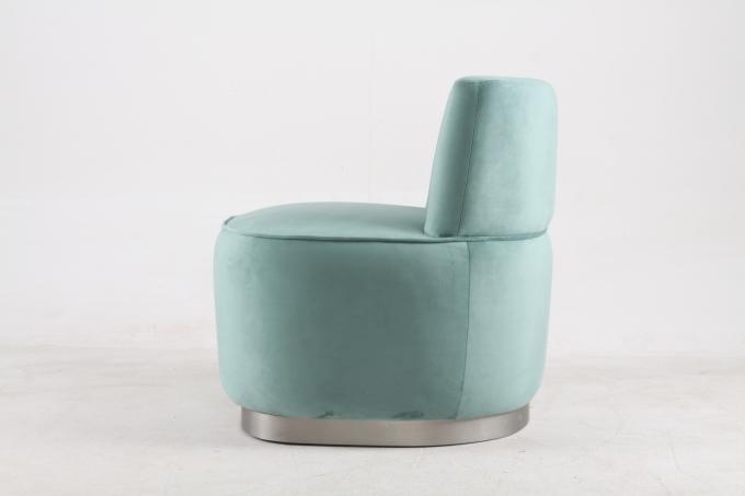 Одиночной комната прожития гостиной стула ткани Seater обитая гостиницой 3