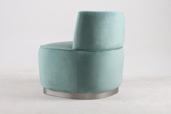 Одиночной комната прожития гостиной стула ткани Seater обитая гостиницой 4