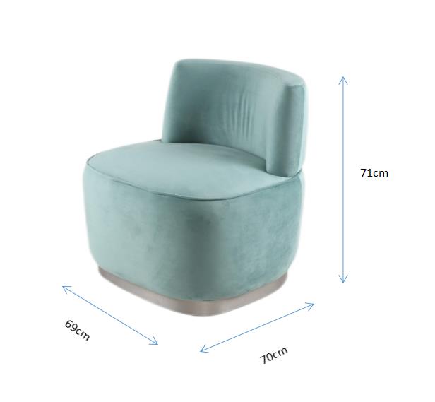 Одиночной комната прожития гостиной стула ткани Seater обитая гостиницой 0