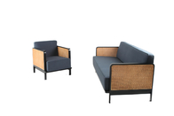 Linen Leisure 4 People Rattan Room Chair Nordic Luxury Star Hotel Furniture