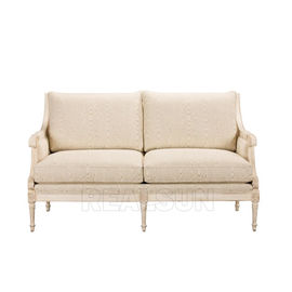 Купить Набор ткани кресла мебели античного Settee софы Loveseat французского углового деревянного домашний Производство в сети