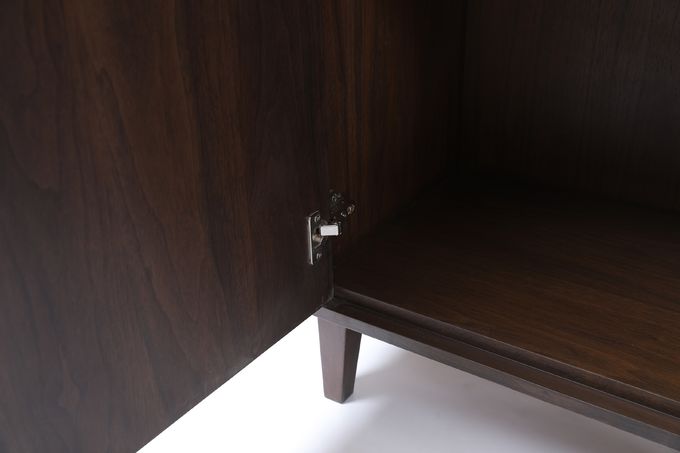 Домашние шкафы Sideboard двойной двери столовой мебели современные 3