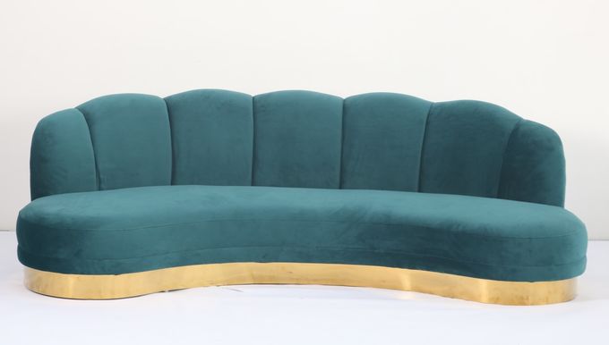 софа 215x80x88cm европейская современная Tufted для мебели комнаты прожития 3