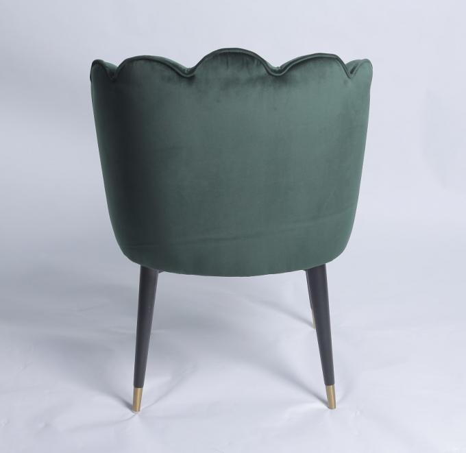 Стул нордического бархата W49cm d 47cm H82cm современный обедая 1